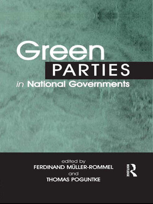 cover image of Green Parties in National Governments